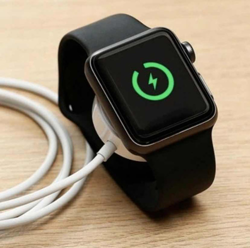 Cable de carga para reloj inteligente Apple Watch Series 2 3 4 5 6 por inducción, color blanco