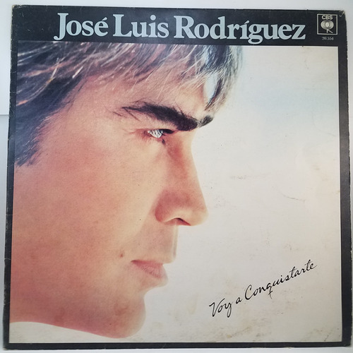 Jose Luis Rodriguez El Puma Voy A Conquistarte Vinilo Lp Mb