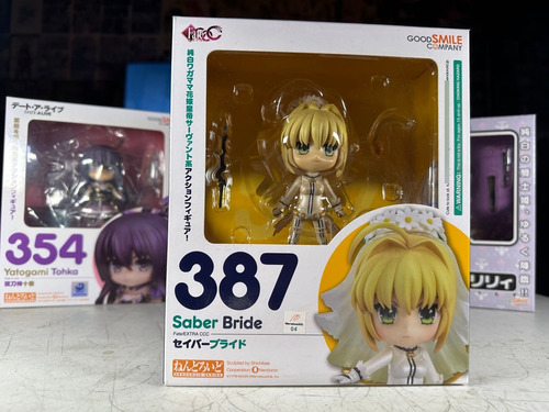 Saber Bride 387 Fate Stay Extra Nendoroid Figma Figura Anime (Usado)