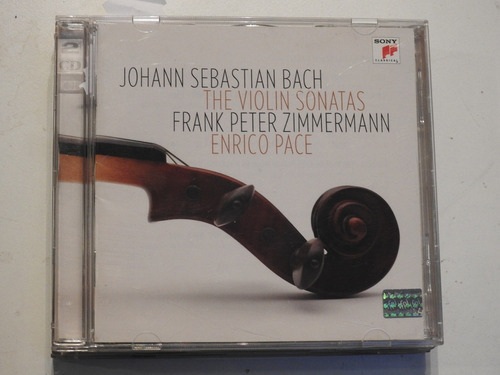Cd1004 - The Violin Sonatas - Bach - Zimmermann.  Pace 