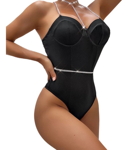 Set Lenceria Conjunto Femenino Floral Elastico Completo