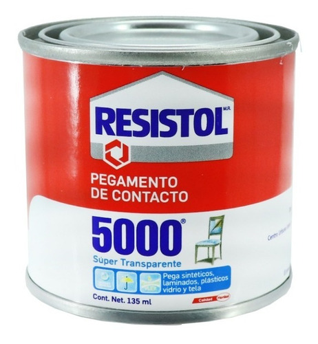 Pegamento Transparente Resistol 5000 1513909 135ml 15201820