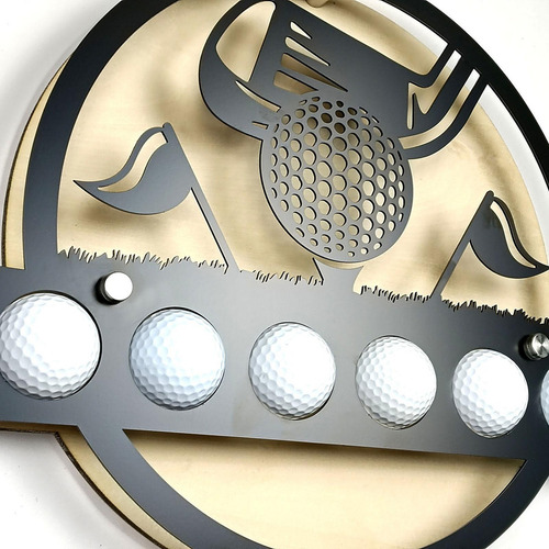 Estante De Exhibición De Pelotas De Golf, Decoración
