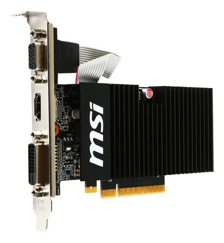 Tarjeta de video Nvidia MSI GeForce 700 Series GT 710 GT 710 2GD3H LP 2GB