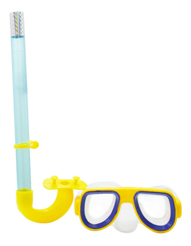 Kit Snorkel Set Con Mascara + Snorkel Buceo Pileta Niños Tsr