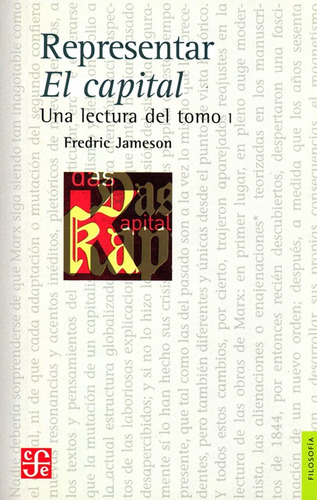 Representar El Capital. Fredric Jameson. Fce