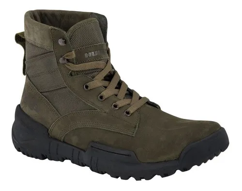 Bota Hiker Hummer 50dp Id 180849 Verde Militar Caballero