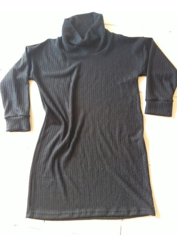 Imagen 2 de 6 de Buzo Vestido Poleron Lanilla