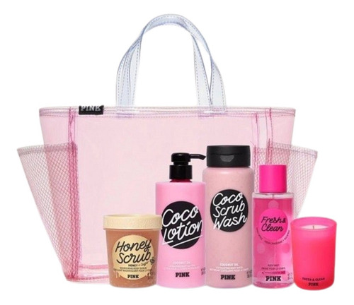 Kit Productos De Belleza Pink 100% Originales