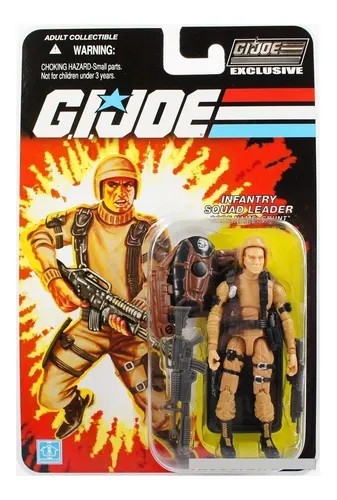 Figura Gi Joe 25th Collector Club Fss Grunt - 10 Cm