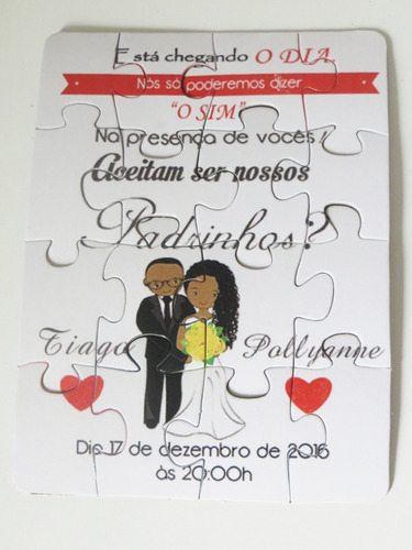 Imagem 8 de 10 de Convites De Casamento E Batizado