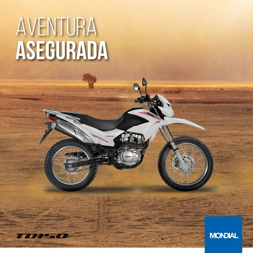 Imagen 11 de 15 de Mondial Td 150cc 0km (ahora 12y18) Arizona Motos (rc)