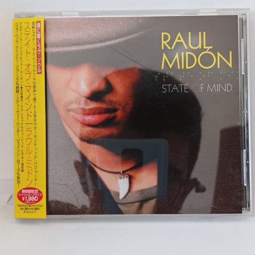 Raul Midón ¿state Of Mind Cd Japonés Obi Musicovinyl