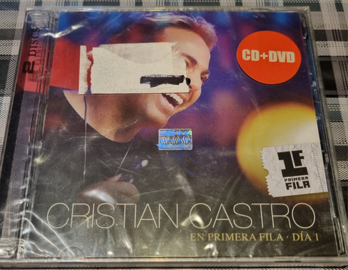 Cristian Castro - Primera Fila - Cd/dvd Nuevo #cdspaternal 