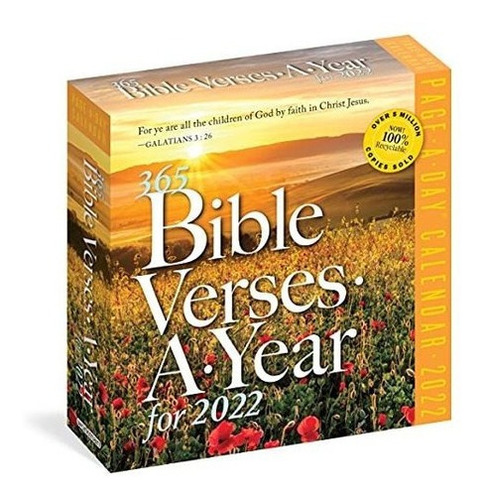 365 Bible Verses-a-year Page-a-day Calendar 2022 -..