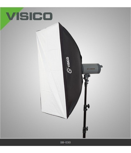 Kit 3x Flash Estudio 300w Visico Emisor Control Potencia 801