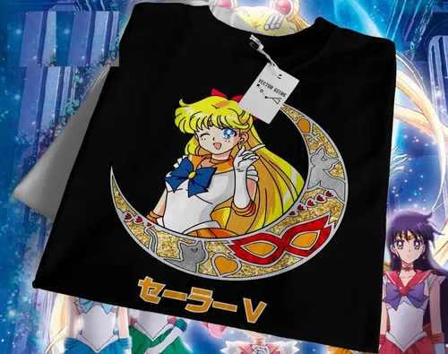 Pack Vectores Para Sublimar Poleras Anime Formato Ai Sailor