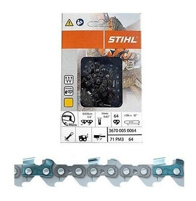 Cadena Para Motosierra Stihl Original Pase .325 38 Dientes