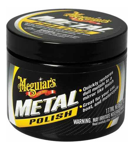 Metal Polish Meguiars G211606 Pasta Pulidora De Metal 170g