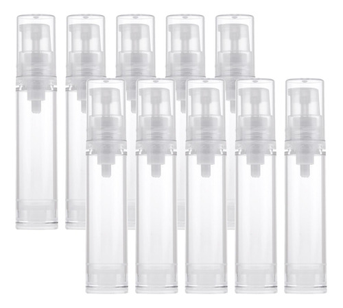 10pcs / Set 10ml Vacío Airless Pump Bottle Vacío