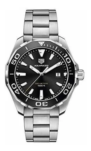 Reloj Tag Heuer Aquaracer 300m Quartz Black Dial Para Hombre