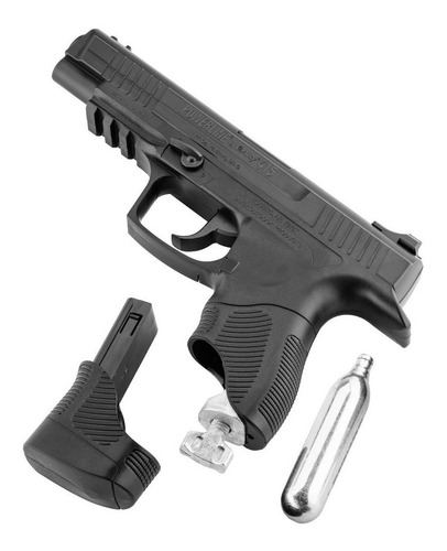 Pistola Co2 Daisy + 500 Balines + 3 Garrafas Y Blancos