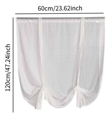 Cortina De Ventana Cortina Cortina Decoración 60 Cmx120 Cm