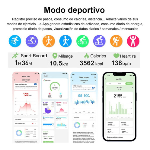 Anillo Inteligente Monitor De Ritmo Cardíaco For Dormir