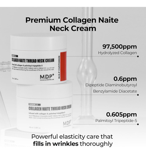 Medipeel Crema Para Cuello De Colageno Premium Reafirmante
