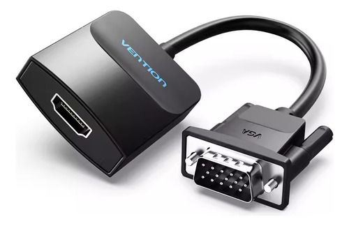 Adaptador Vga A Hdmi Estándar 15cm Wision Vga A Hdmi