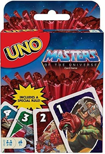 Juego De Cartas Uno Masters Of The Universe Con 112 Cartas