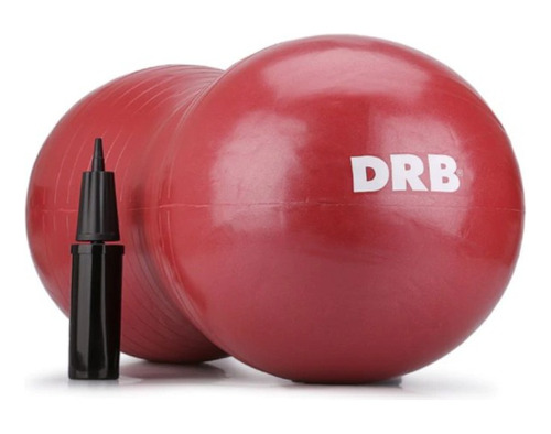 Pelota Mani Drb Fitness Yoga Pilates Con Inflador 90x45 Cm