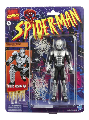 Marvel Legends Series Retro Collection Spider-armor Mk1