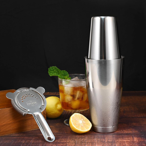 Juego De Coctelera Profesional Para Bartending | Boston Bar
