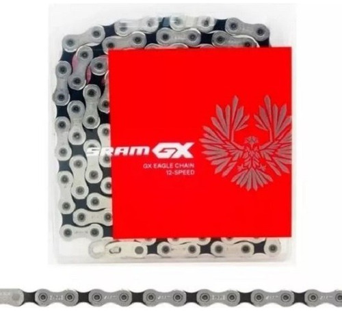 Cadenilla Sram Gx Eagle 12 Velocidades Gris Bicicleta Mtb