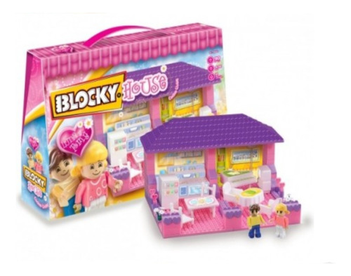 Bloques Blocky House 4 Living + Cocina .. En Magimundo !!!!