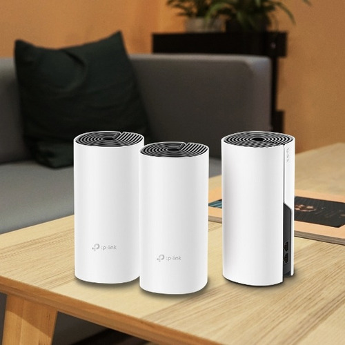 Access Point, Router, Sistema Wi-fi Mesh Tp-link Deco M4 Blanco 100v/240v 3 Unidades