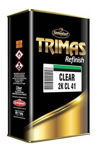 Clear 2k Cl41 - Ms - Trimas Sinteplast Barniz 