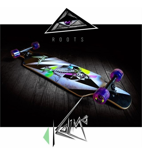 Longboard Completo Kalima Hard Maple Skate Profesional Pro