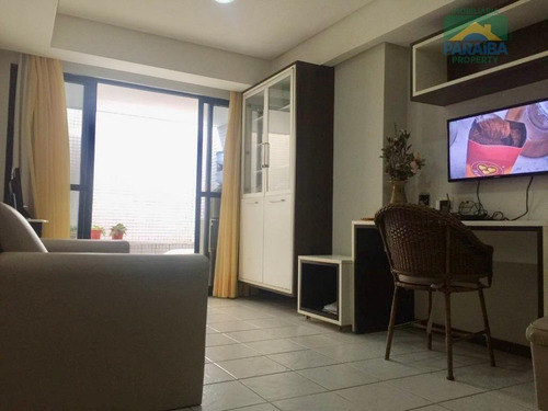 Imagem 6 de 10 de Flat Residencial À Venda, Cabo Branco, João Pessoa. - Fl0061