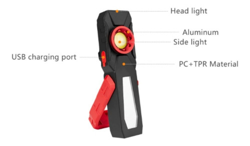 Imagem 3 de 6 de Lanterna Led De Inspeção Detailer Recarregável - Promoção