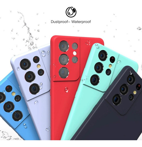 Funda De Silicona For Samsung Galaxy S23 S23 Plus Ultra