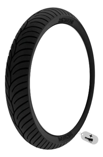 Kit Pneu Moto Hb37 Street Rinaldi 80/100-18 S/c Diant + Bico