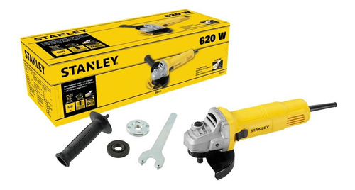 Miniesmeriladora Angular Stanley Sg6115-b2 Color Amarillo Amarillo