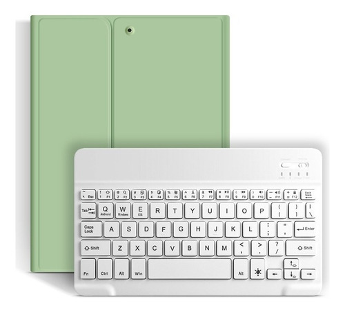 Carcasa Con Teclado Iluminado Para iPad 8ª Generación 10.2