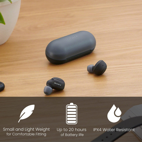 Auriculares Inalámbricos True Wireless Sony Wf-c500b/bz Con