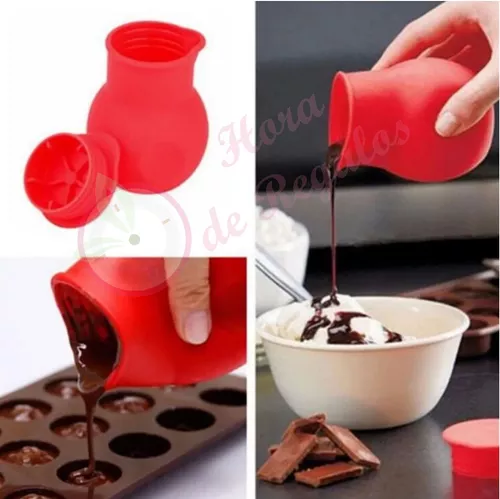 Esta micro jarra puedes usarla en el microondas para derretir tus  chocolates en esta temporada de sembrinas para hacer tus recetas familiares