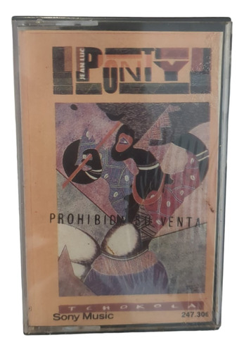 Cassette Jean Luc Ponty  Tchokola  Sellado      Supercultura