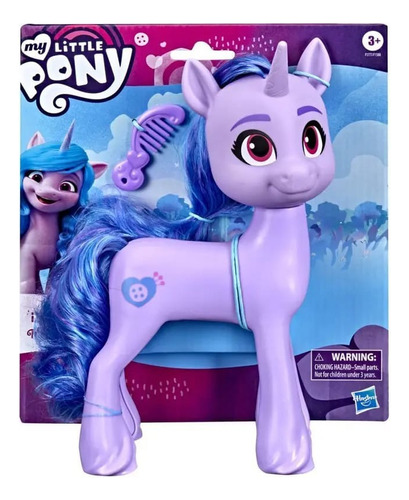 Figura My Little Pony. Izzy Moonbow. 20 Cm. Para Peinar Mpuy