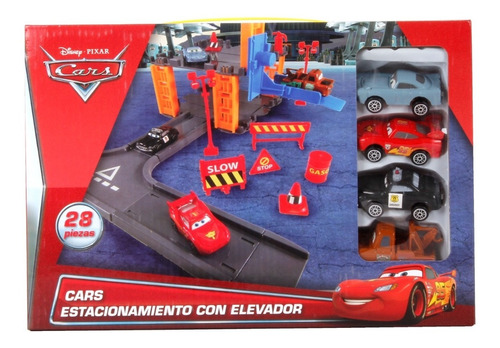 Pista Autopista Cars Carro Chica Rayo Juguete Mayoreo Full